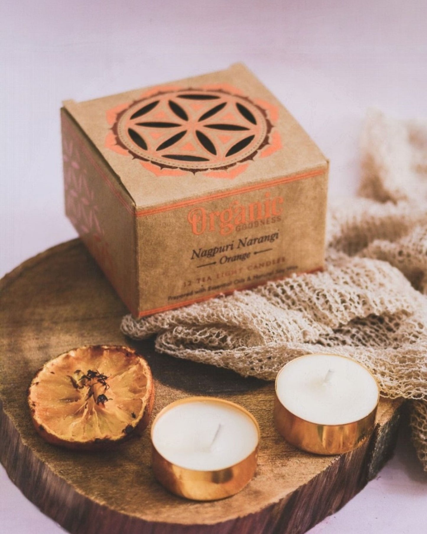 Organic Goodness Tealight Candles
