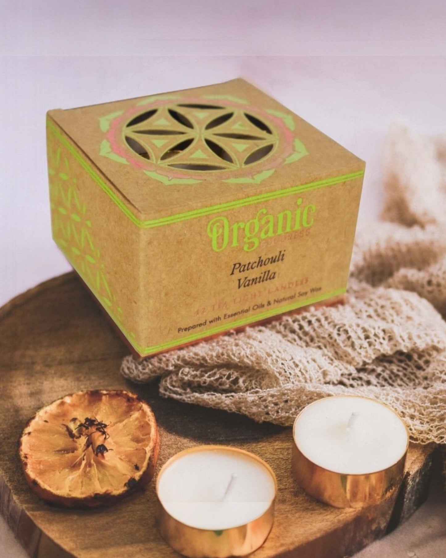 Organic Goodness Tealight Candles