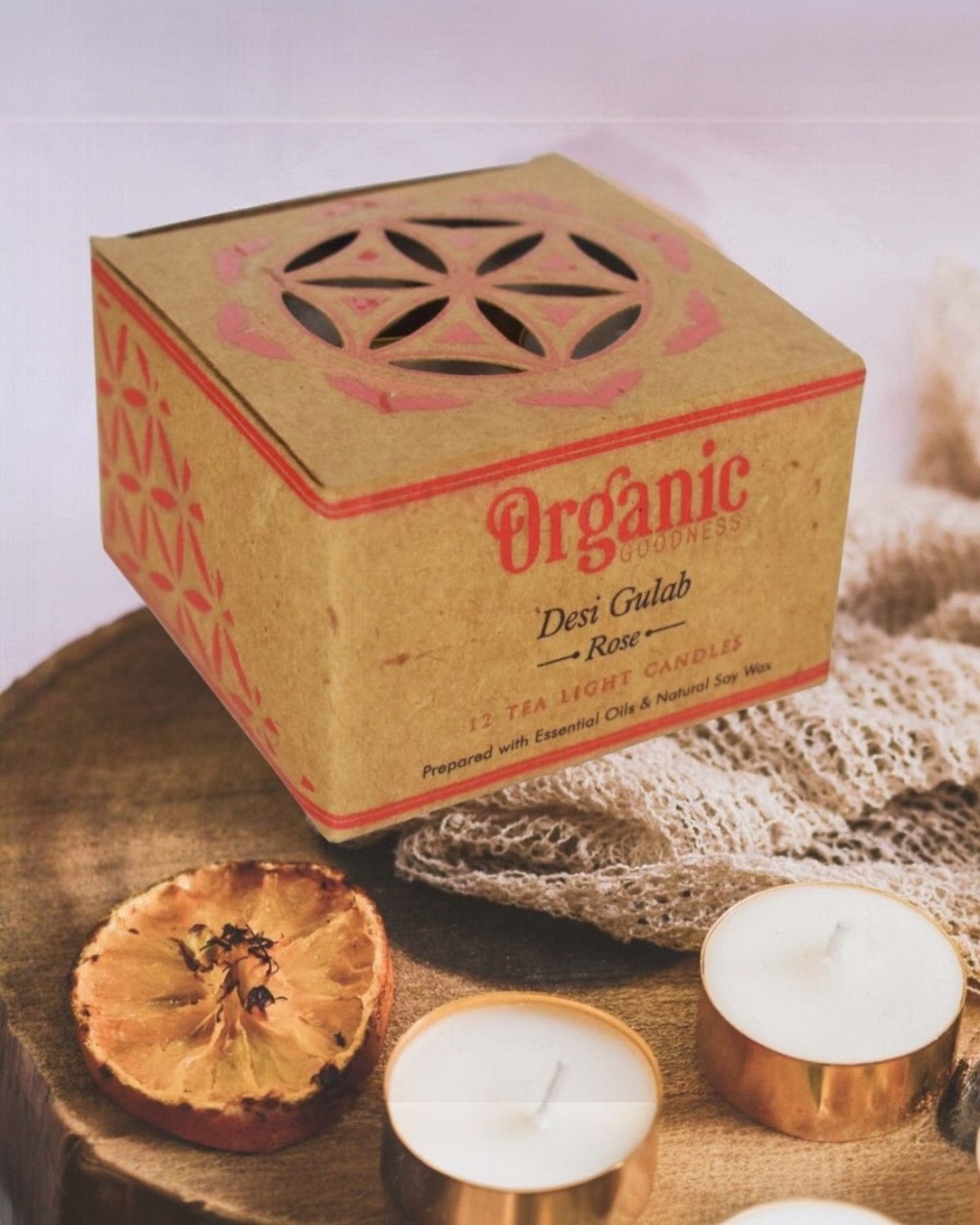 Organic Goodness Tealight Candles