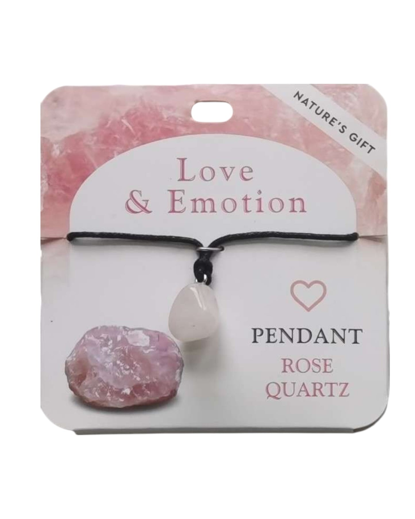 Rose Quartz- Love & Emotion Pendant