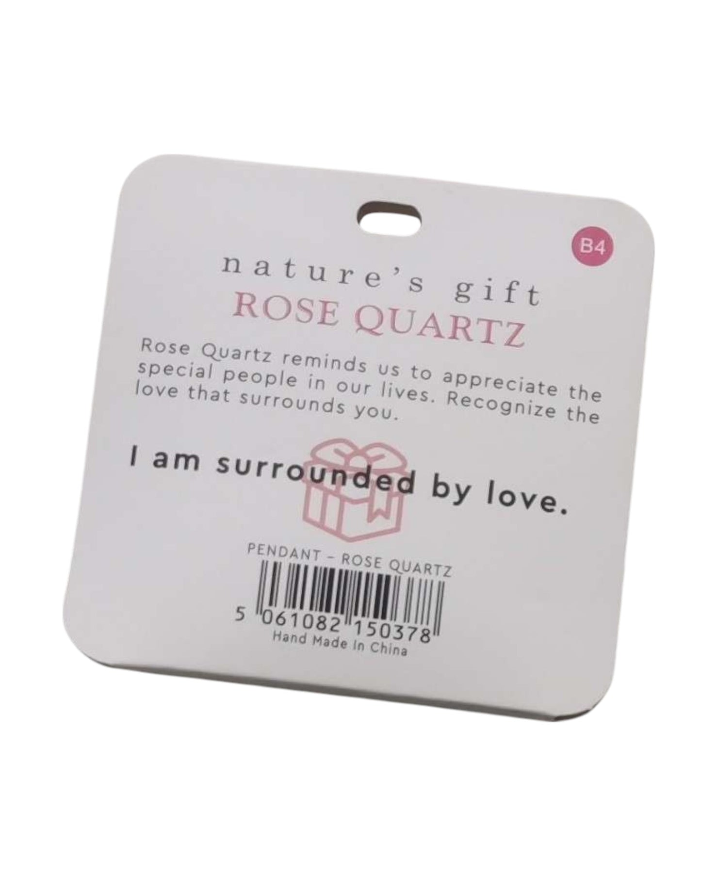 Rose Quartz- Someone Special Pendant