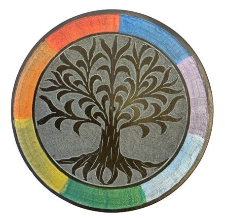 Soapstone Incense Holder Tree of Life