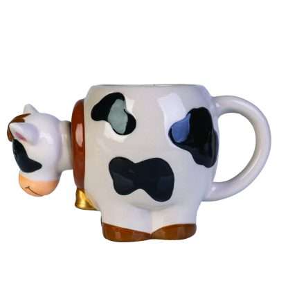 Cow 3D Bobble Head Mug