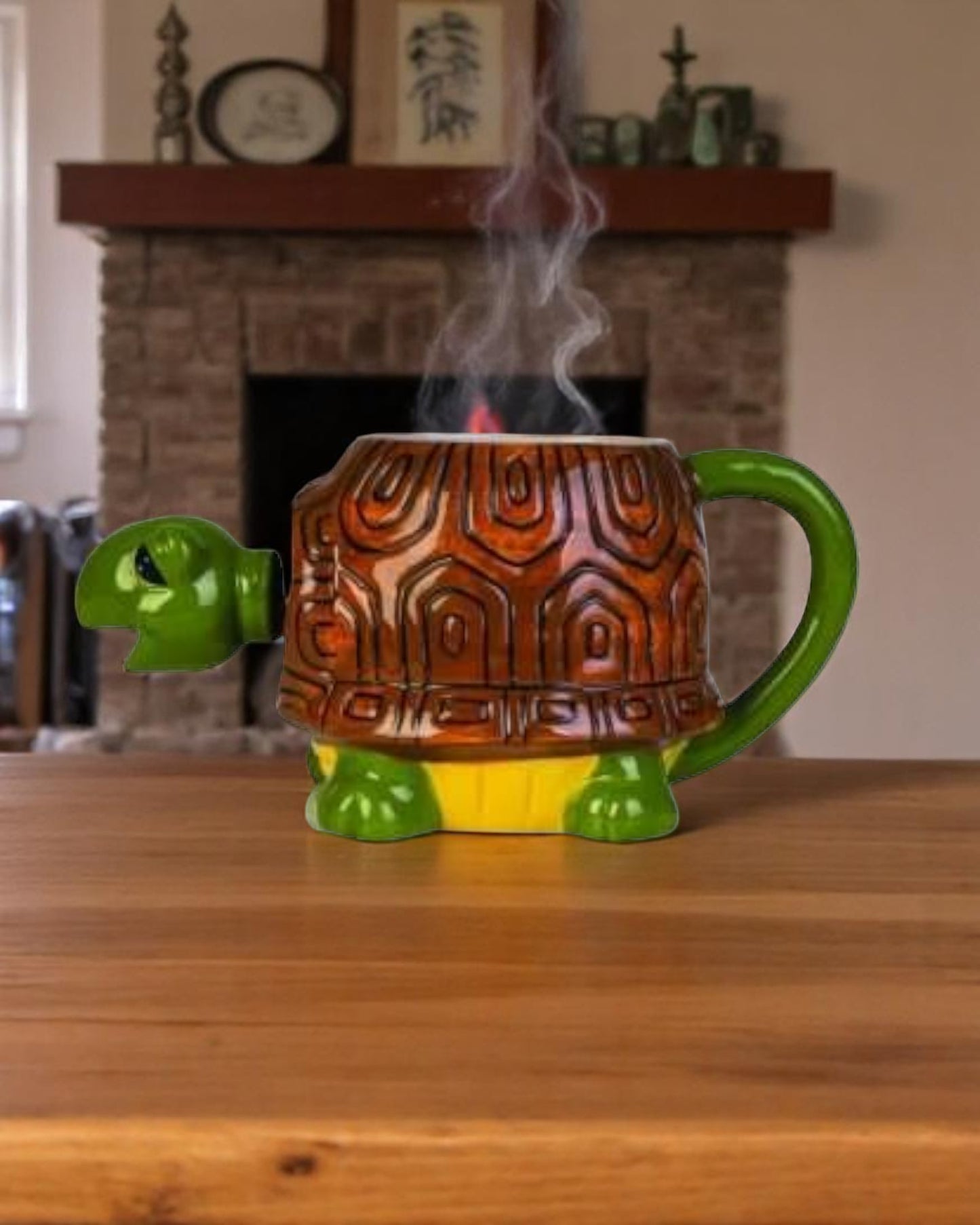 Turtle 3D Bobble Head Mug