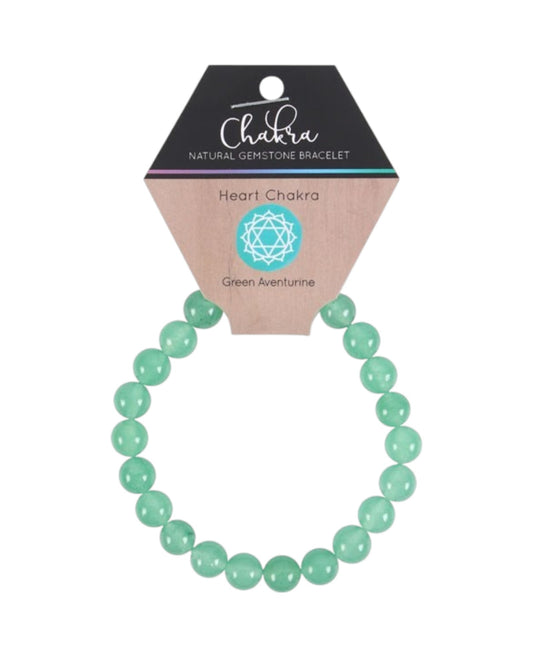 Gemstone Bracelets - Aventurine - Heart Chakra
