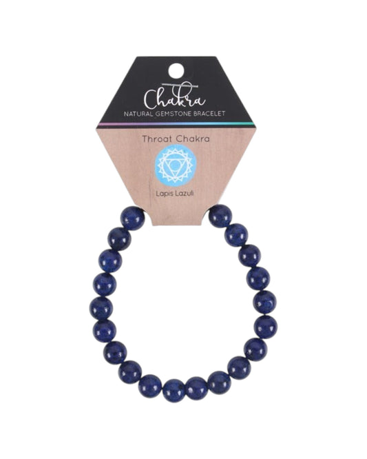 Gemstone Bracelets - Lapis Lazuli - Throat Chakra