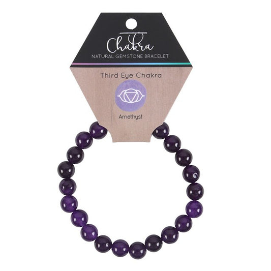 Gemstone Bracelets - Amethyst - Third Eye Chakra