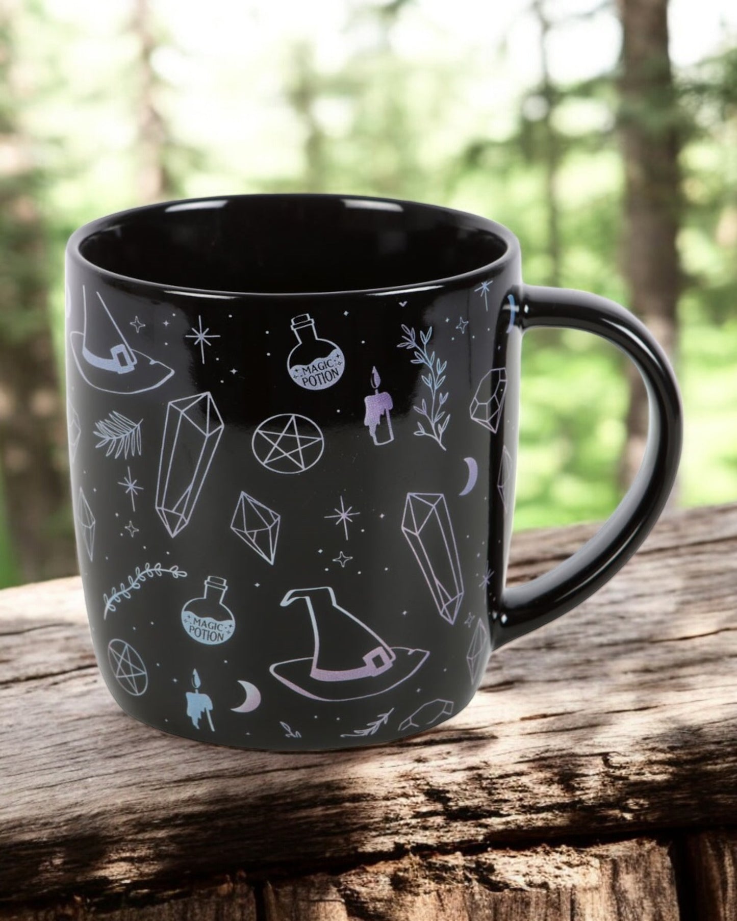 Crystal Witch Print Mug NEW