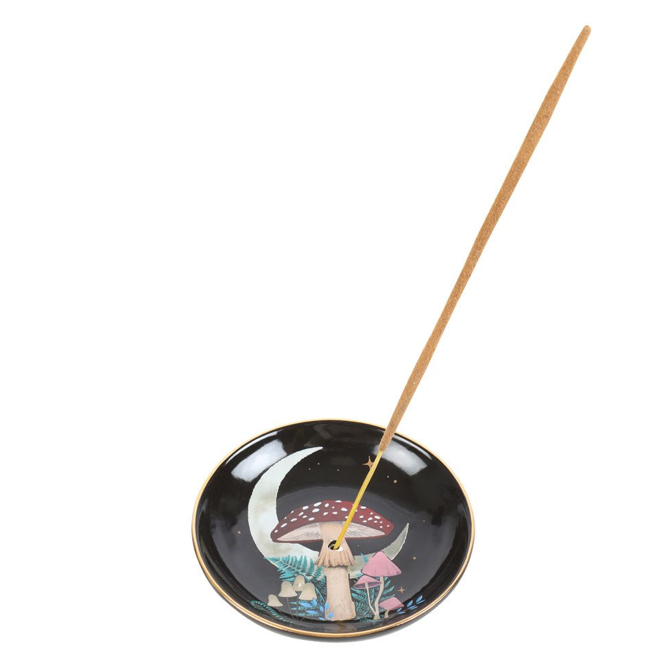 Forest Mushroom Ceramic Incense Plate NEW!