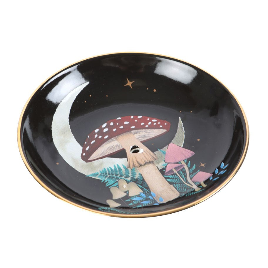 Forest Mushroom Ceramic Incense Plate NEW!