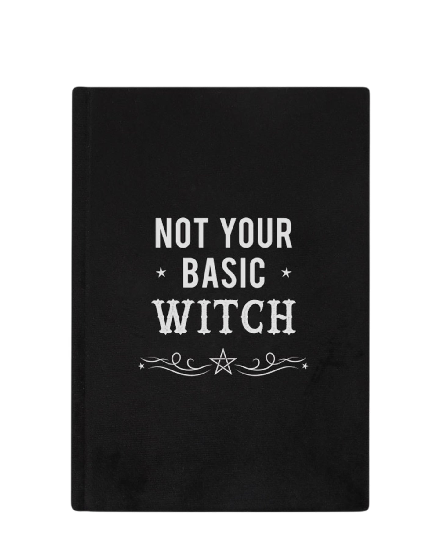 Not Your Basic Witch Velvet A5 Notebook