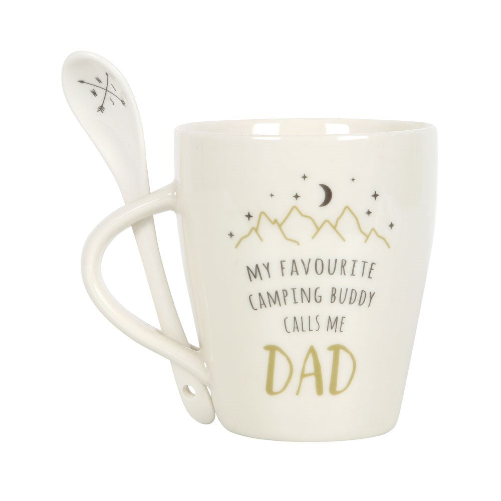 Dad Camping Mug and Spoon