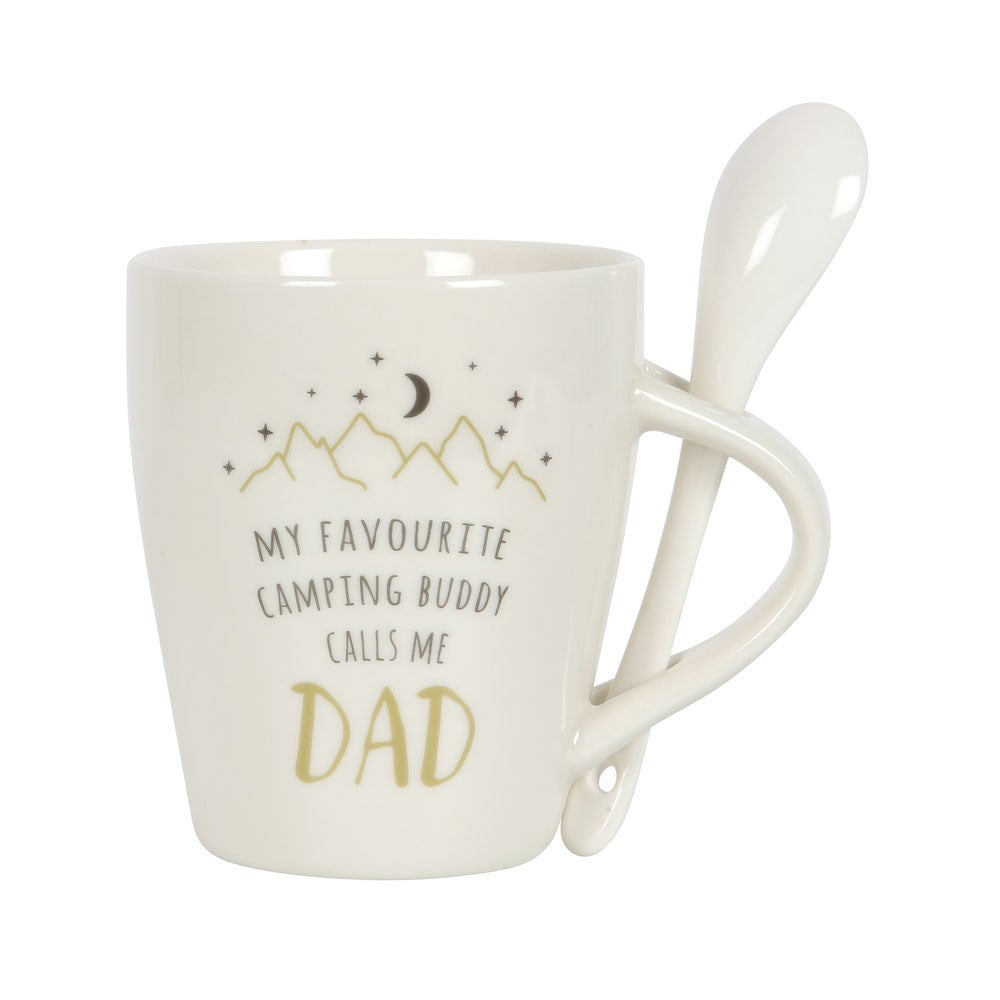 Dad Camping Mug and Spoon