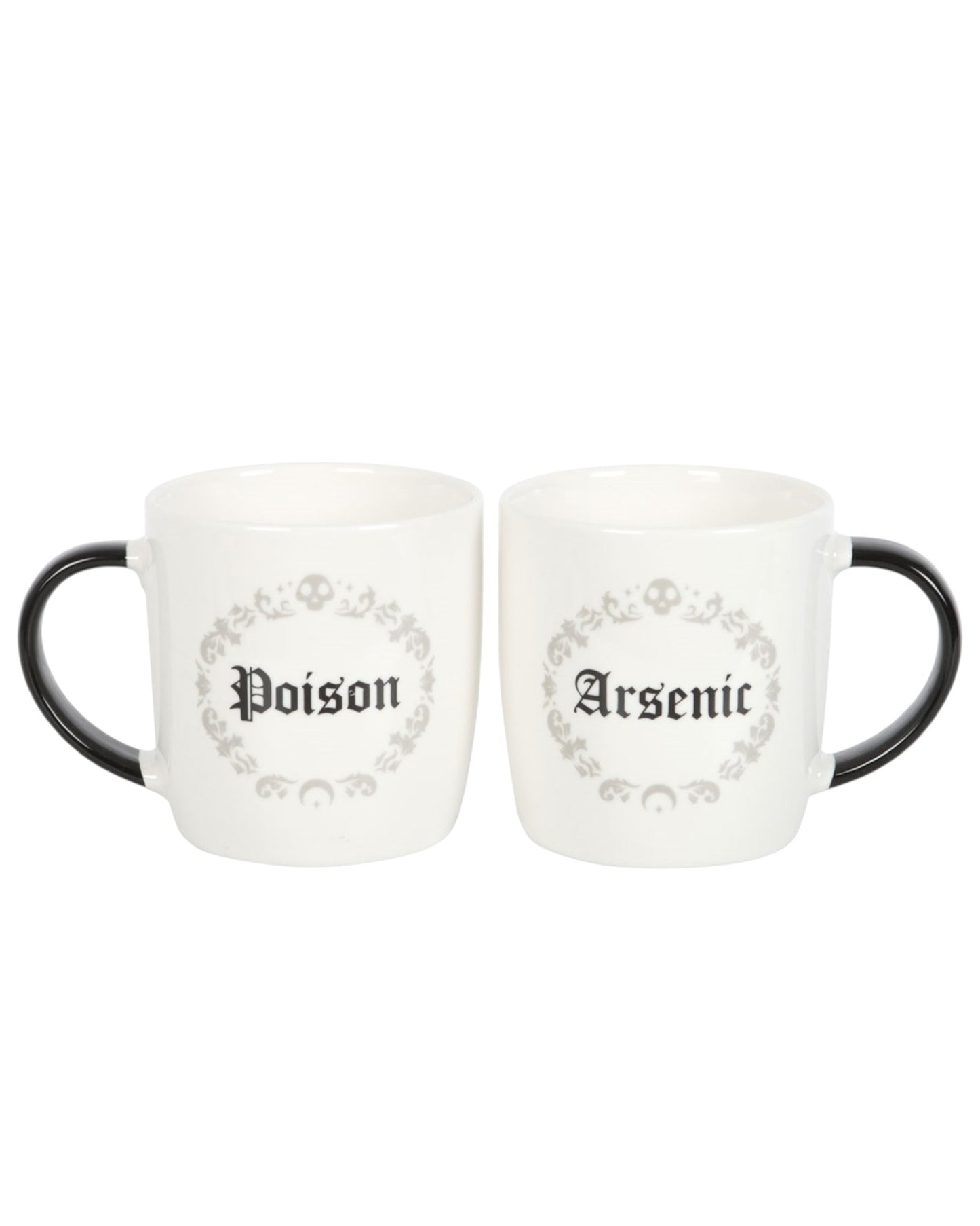 Poison and Arsenic Couples Mug Set