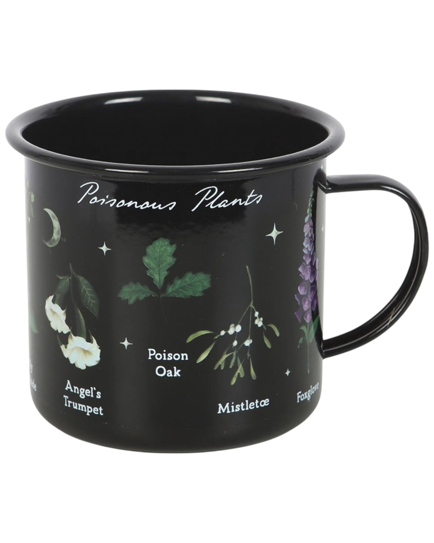 Poisonous Plants Enamel Style Mug NEW!