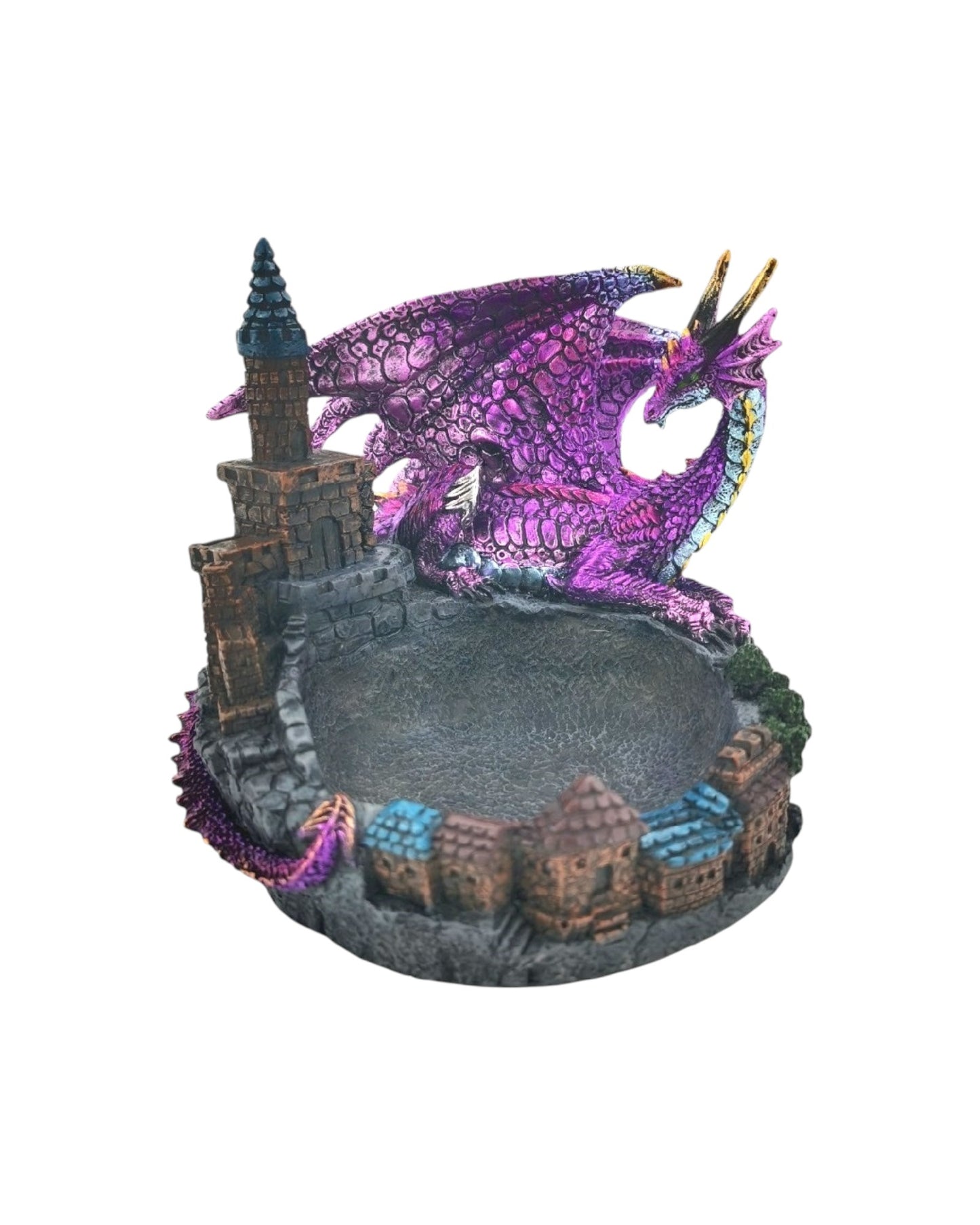 Purple Dragon Gem Holder