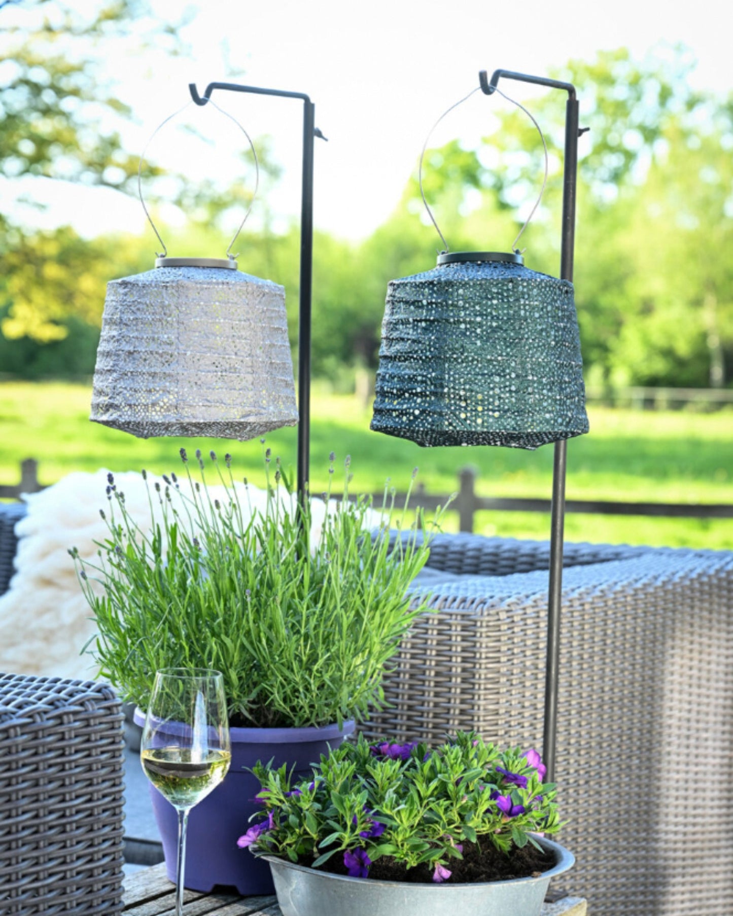 Lumiz Outdoor LED Solar Lantern - Lampshade 20cm