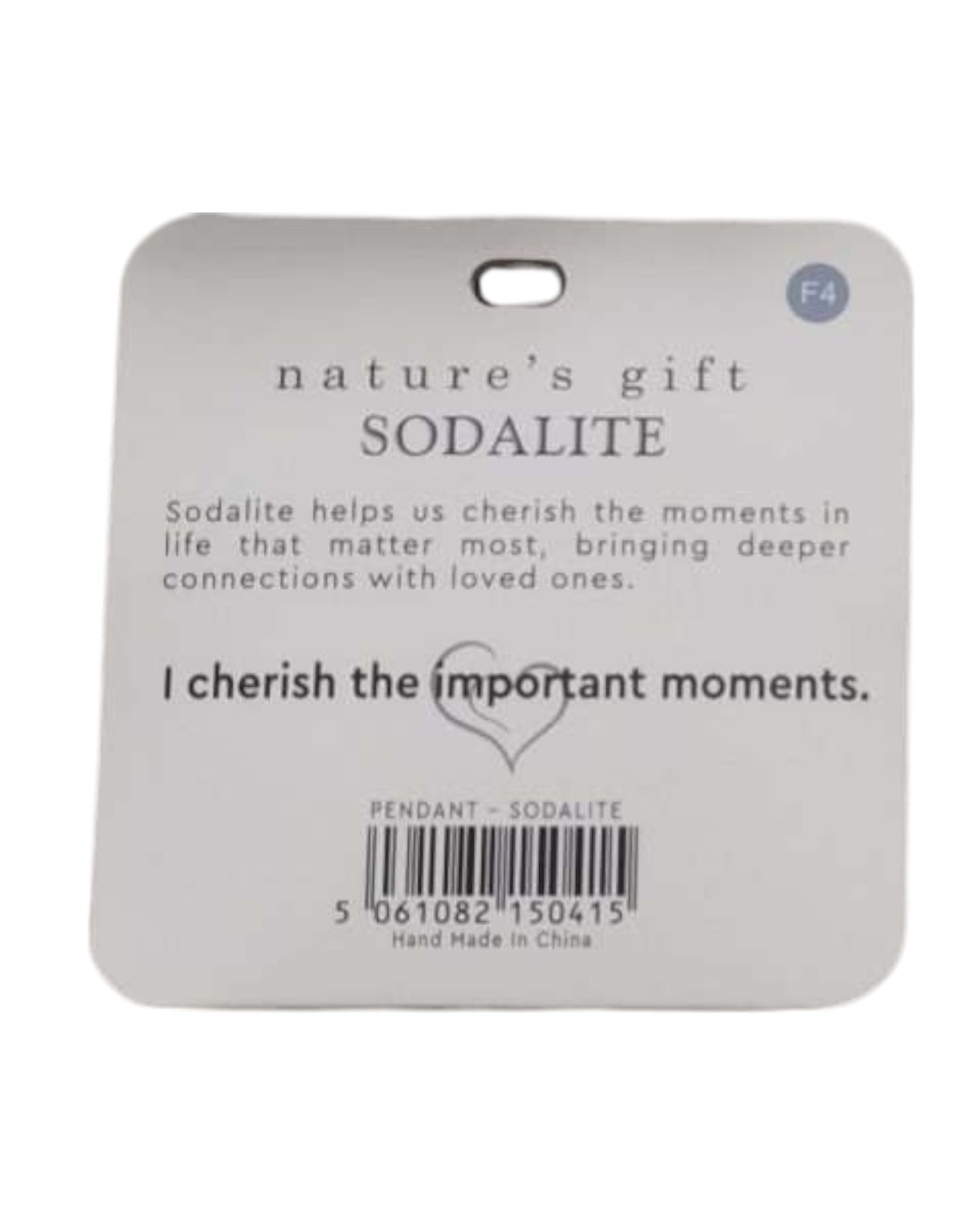 Sodalite- Cherished Moments Pendant