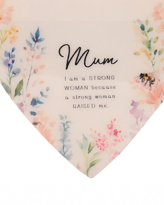 The Cottage Garden Hanging Heart – Mum