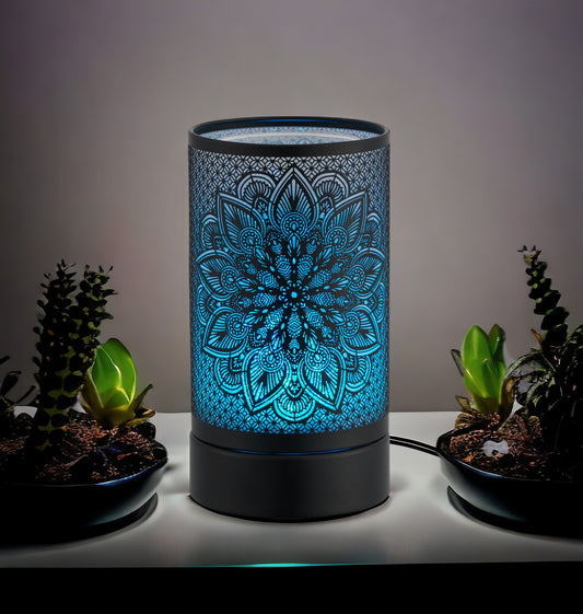 Mandala Black LED Warmer