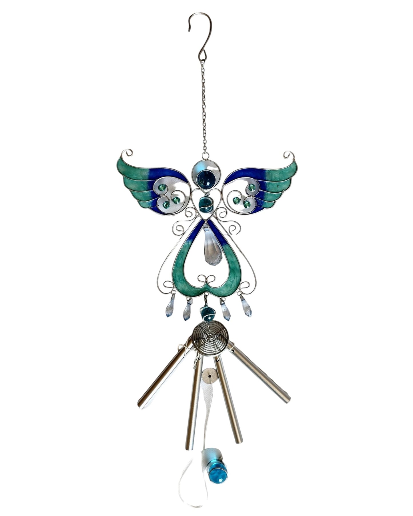 Windchime Suncatcher Blue Angel