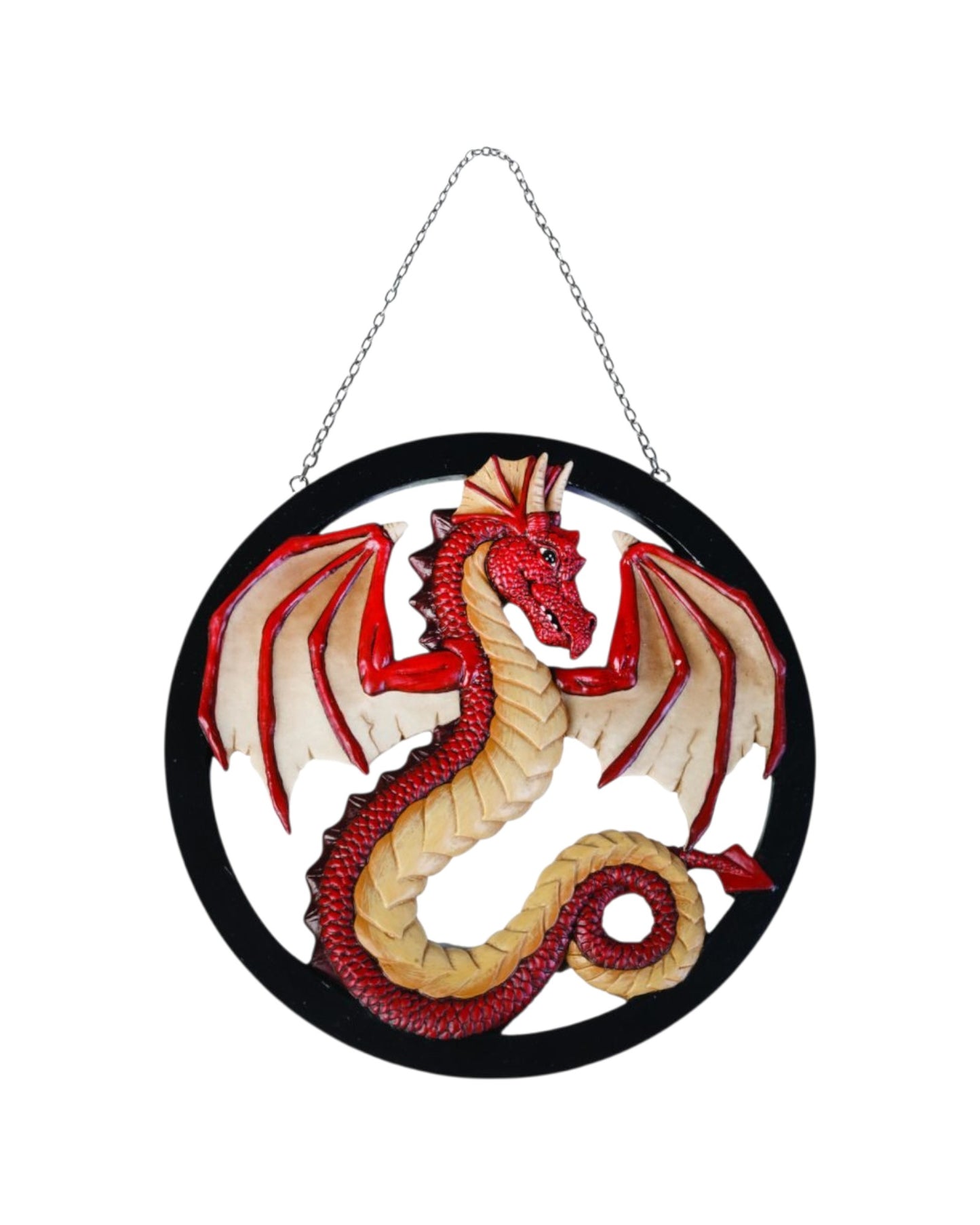 Red Dragon Wall Decor