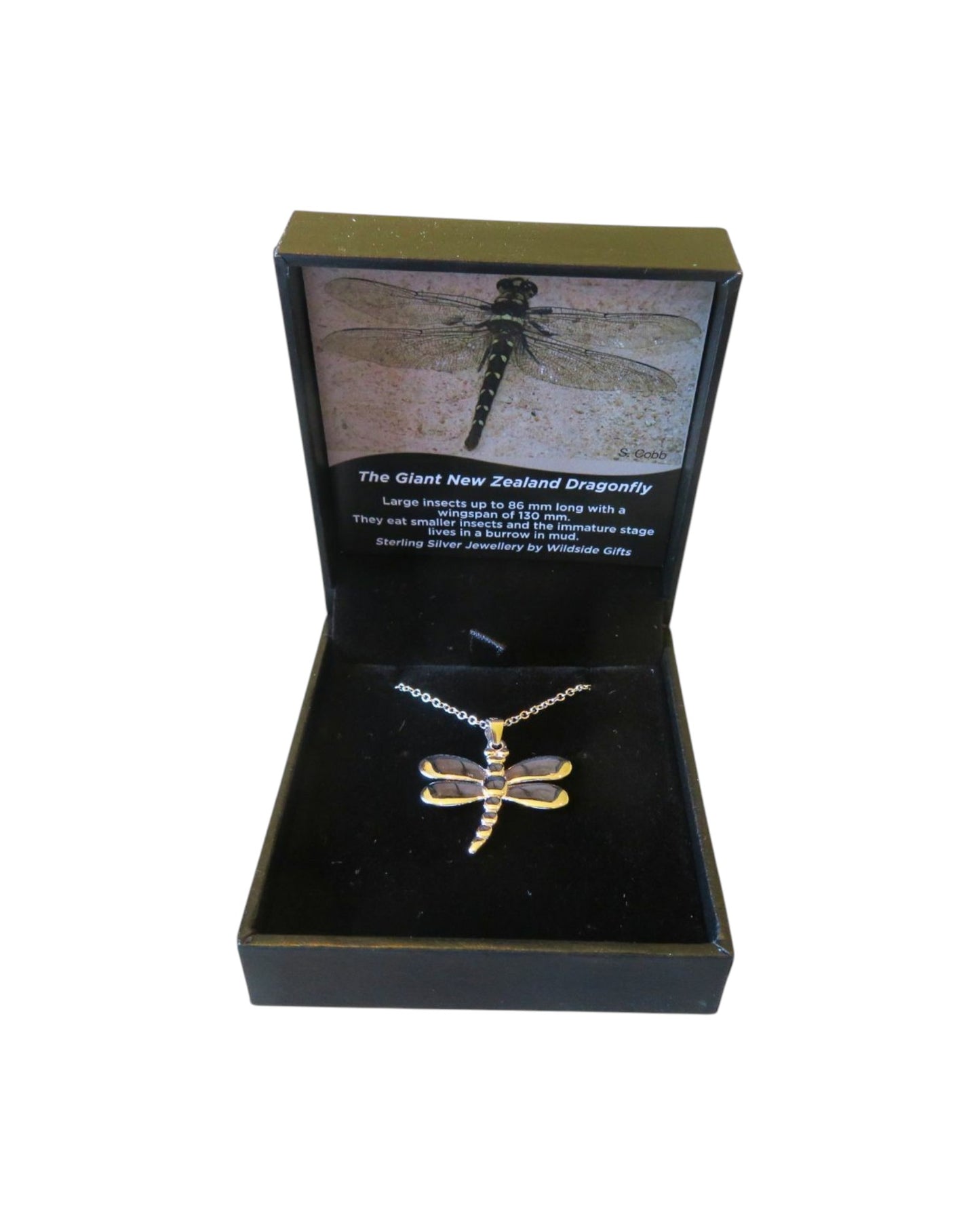 Dragonfly Pendant Sterling Silver