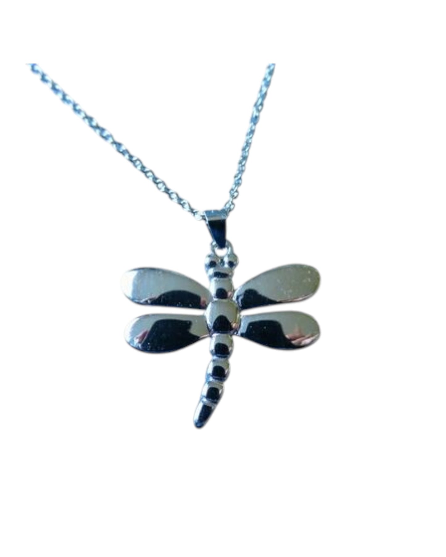 Dragonfly Pendant Sterling Silver