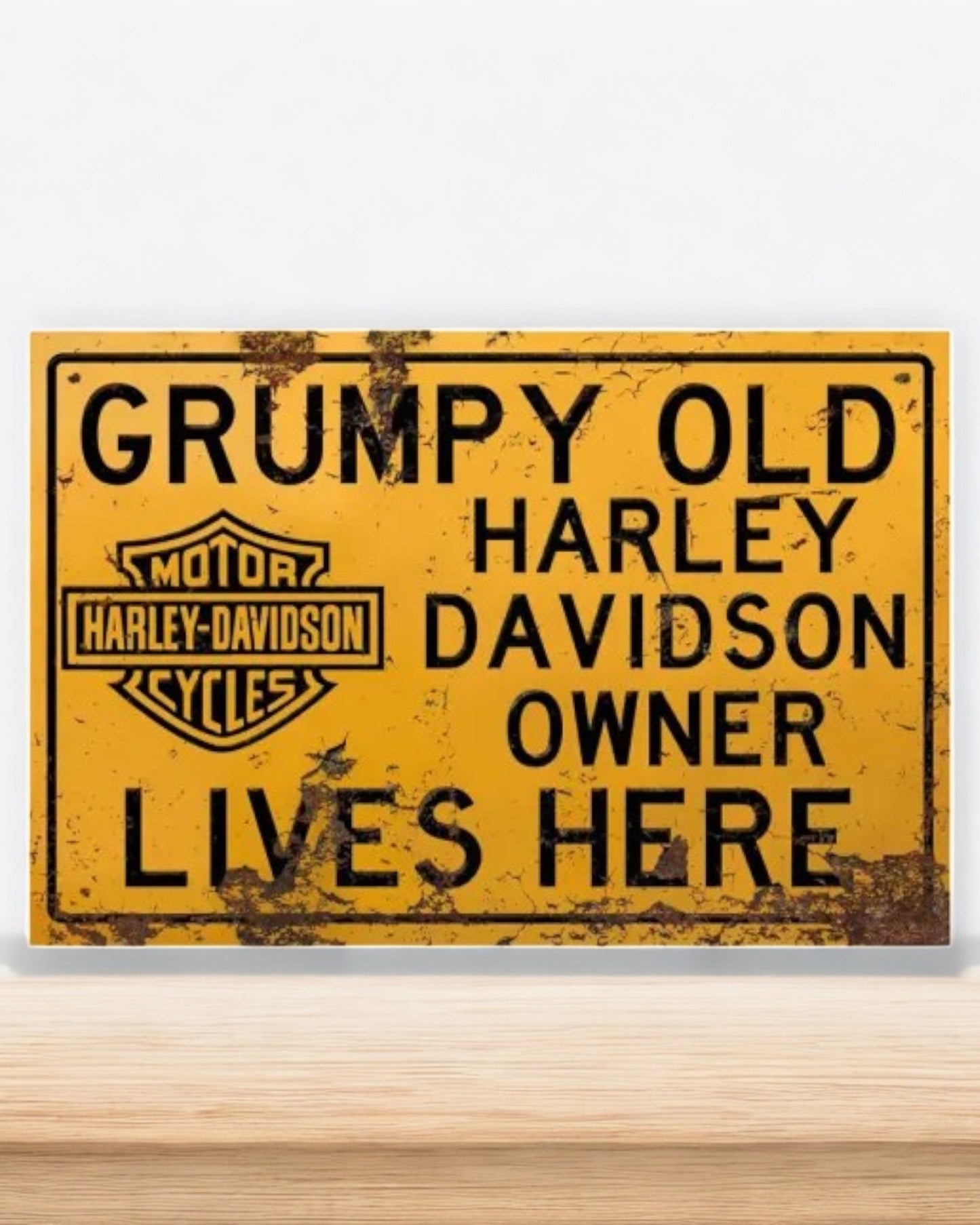 Grumpy Harley Owner Sign
