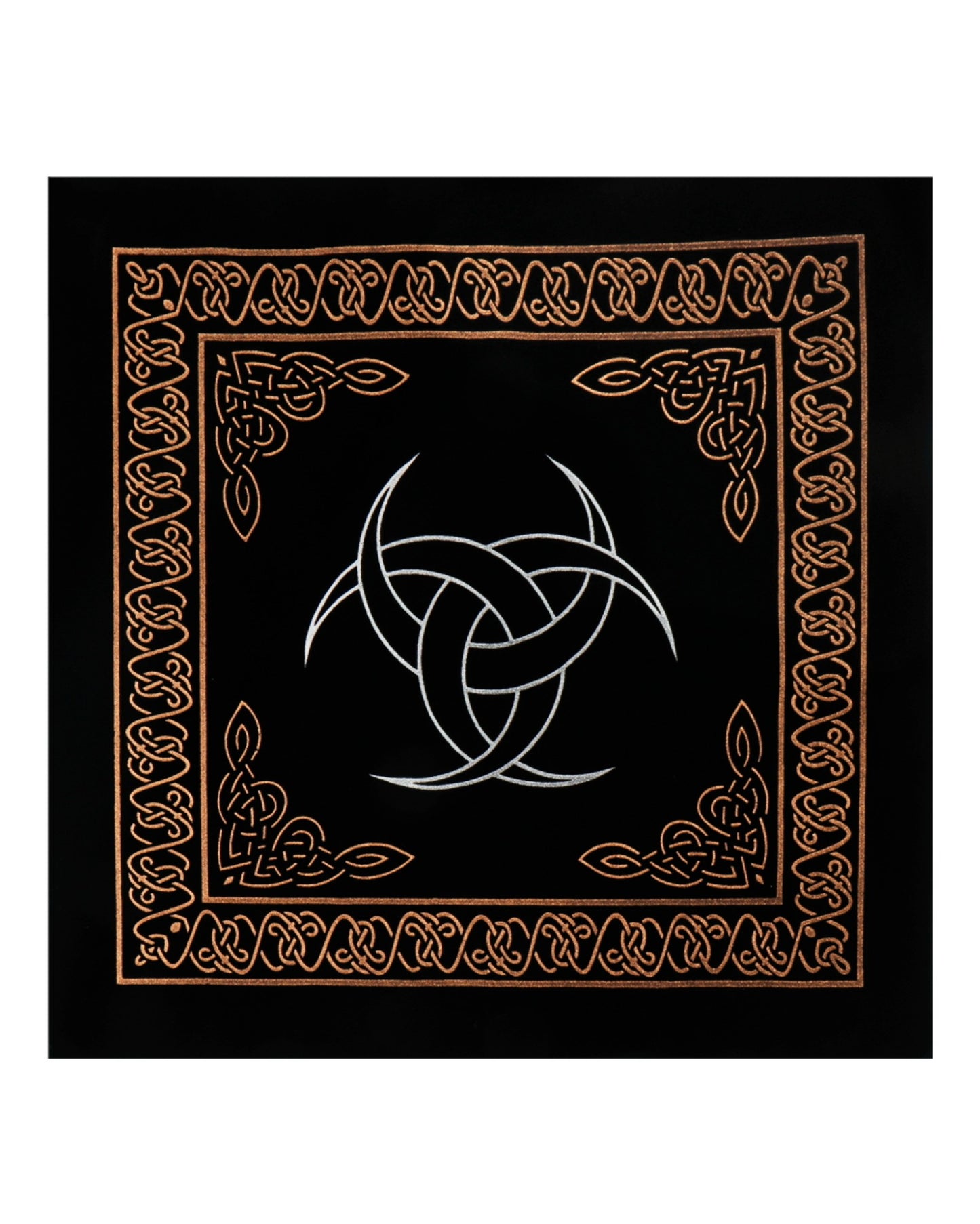Velvet Divination Cloth-Celtic Crescent