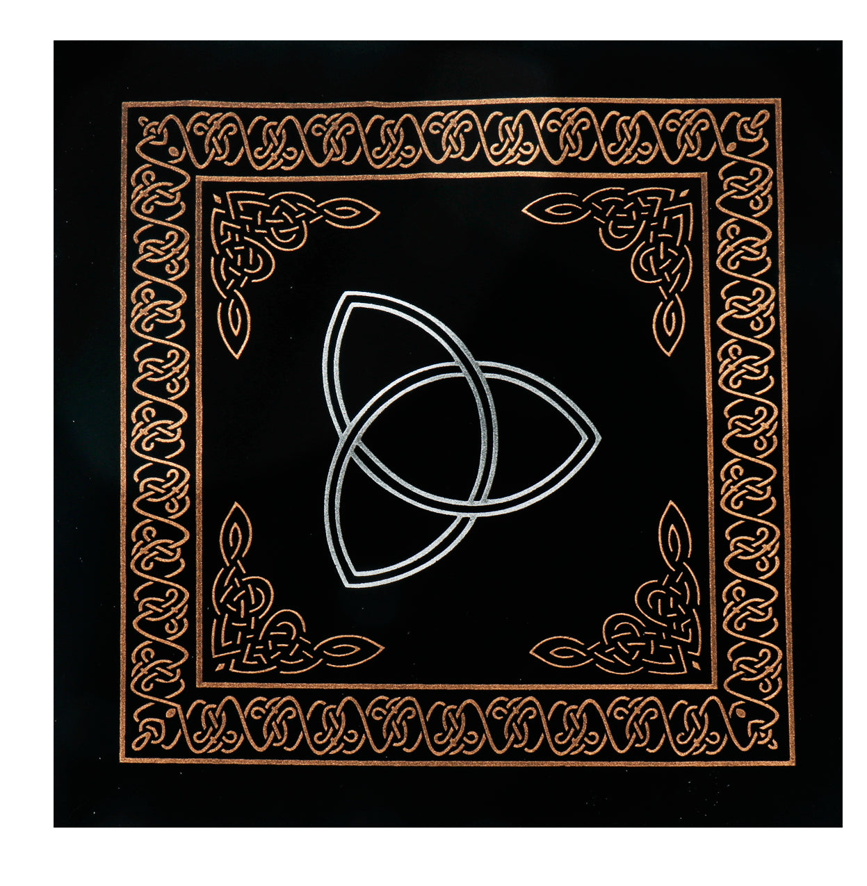 Velvet Divination Cloth-Triquetra