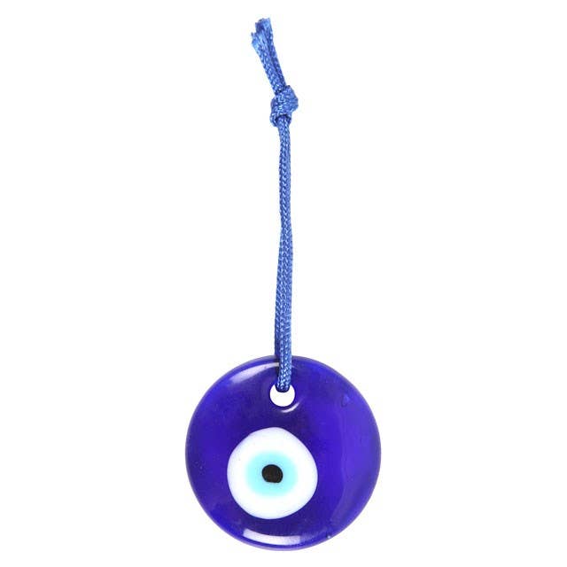 All seeing glass eye charms