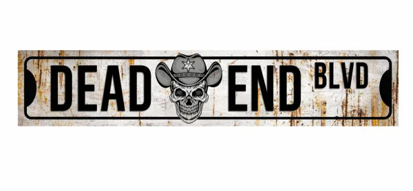 Dead End Road Sign