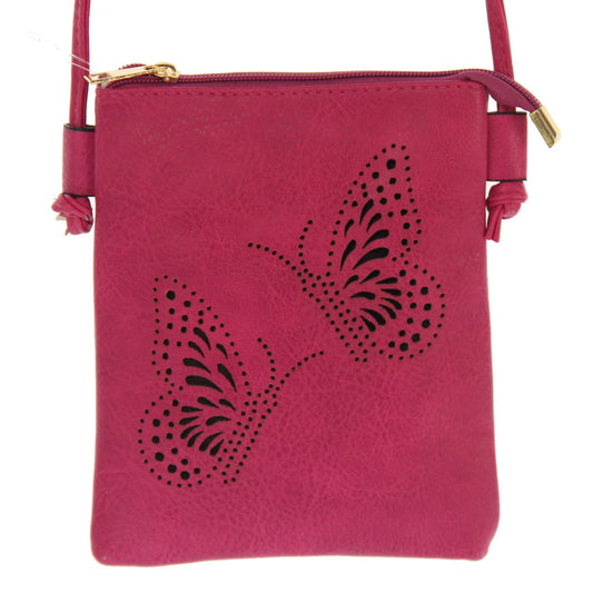 Butterfly Cutout Bag FUSCHIA