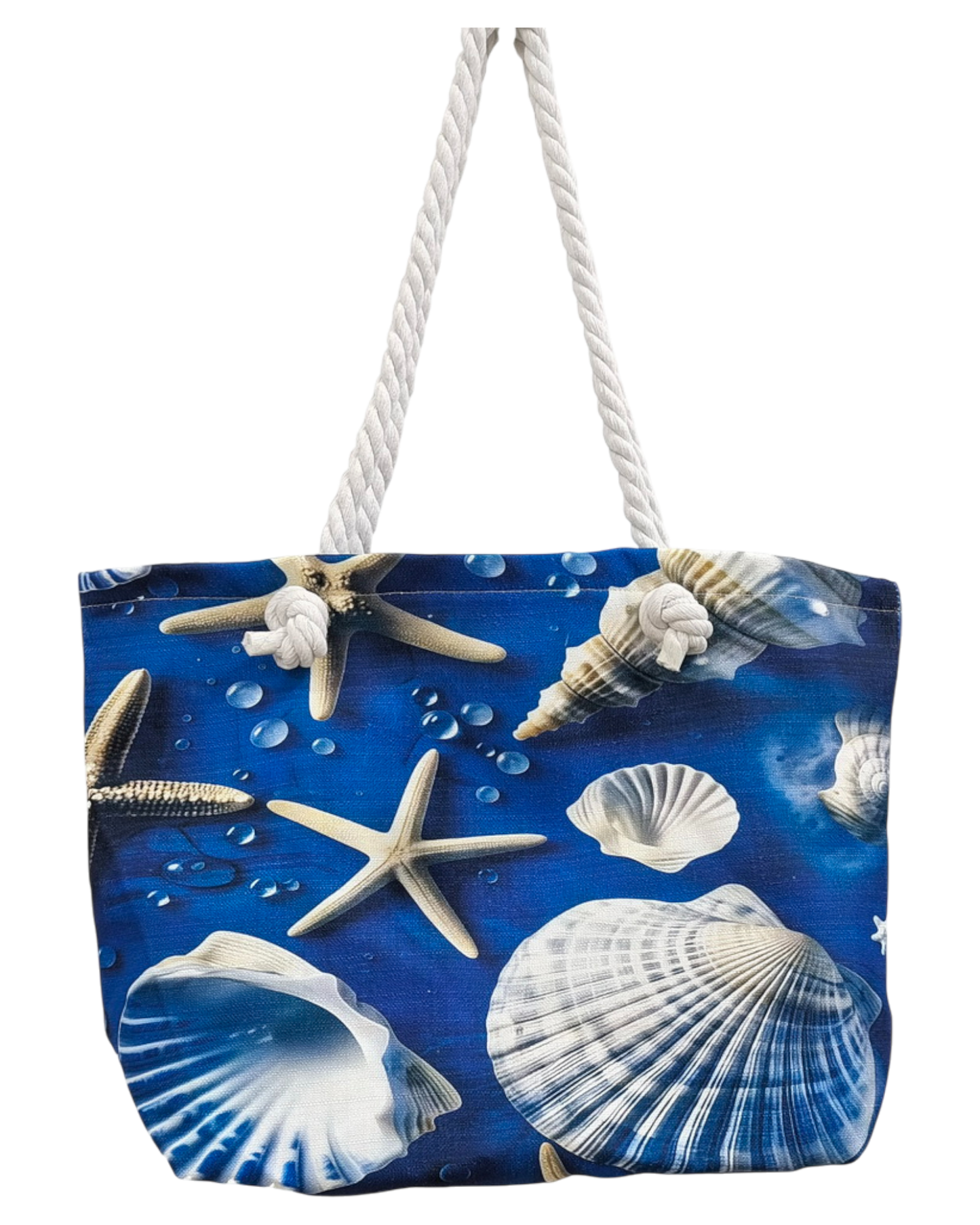 Beach bag - Shells Blue