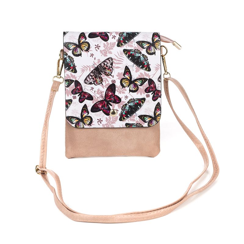 Multi Butterfly Flap Bag