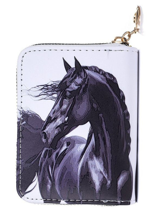 Black Horse Card Holder