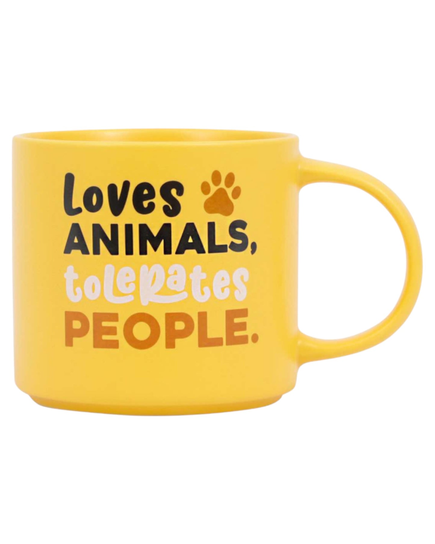 Cheeky Drink Mug - Loves Animals