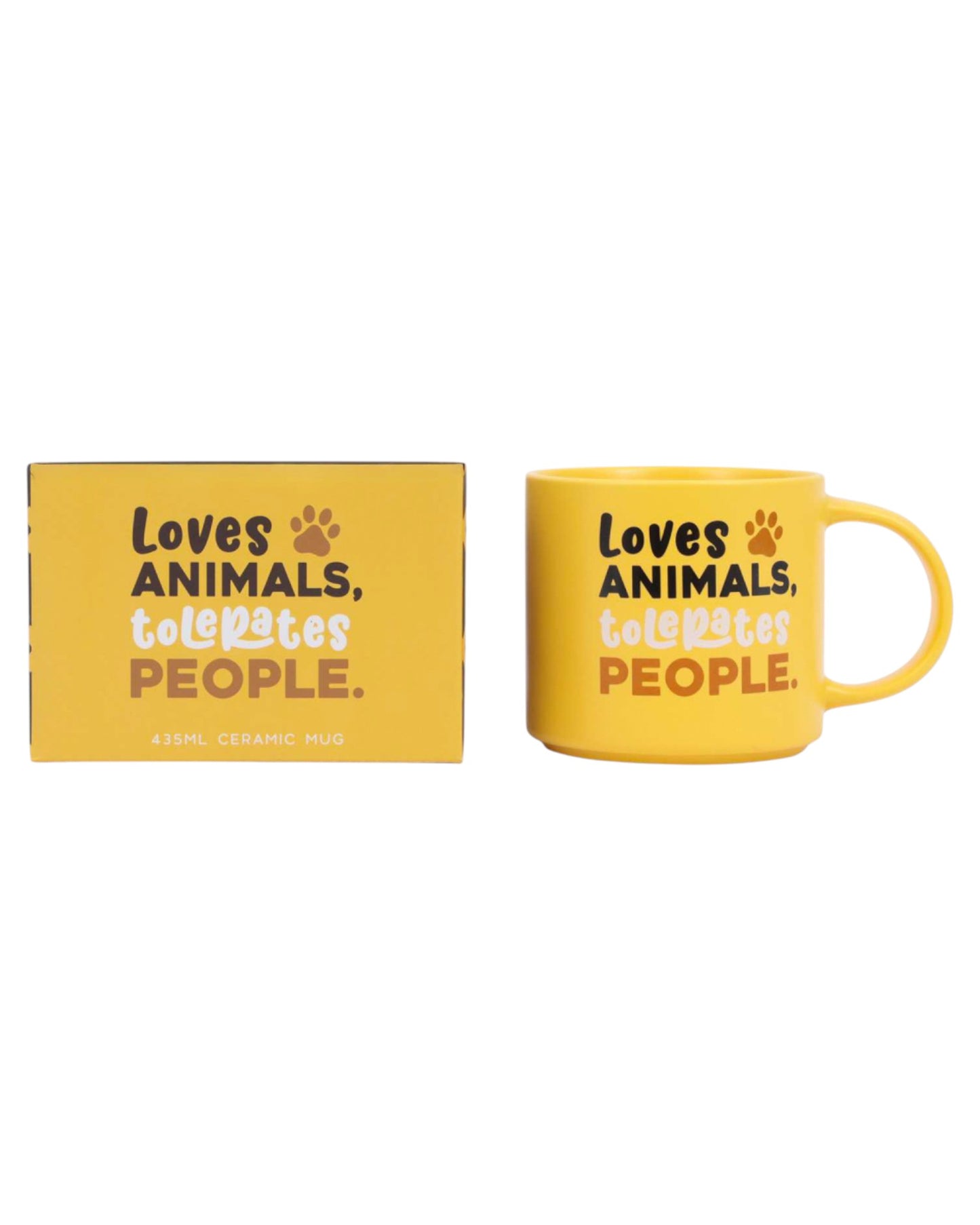 Cheeky Drink Mug - Loves Animals
