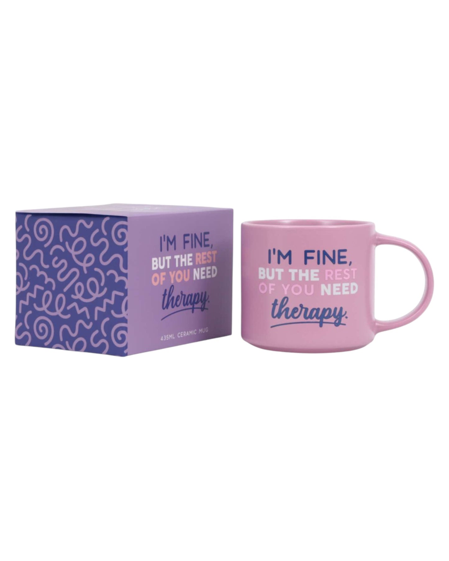 Cheeky Drink Mug - Therapy