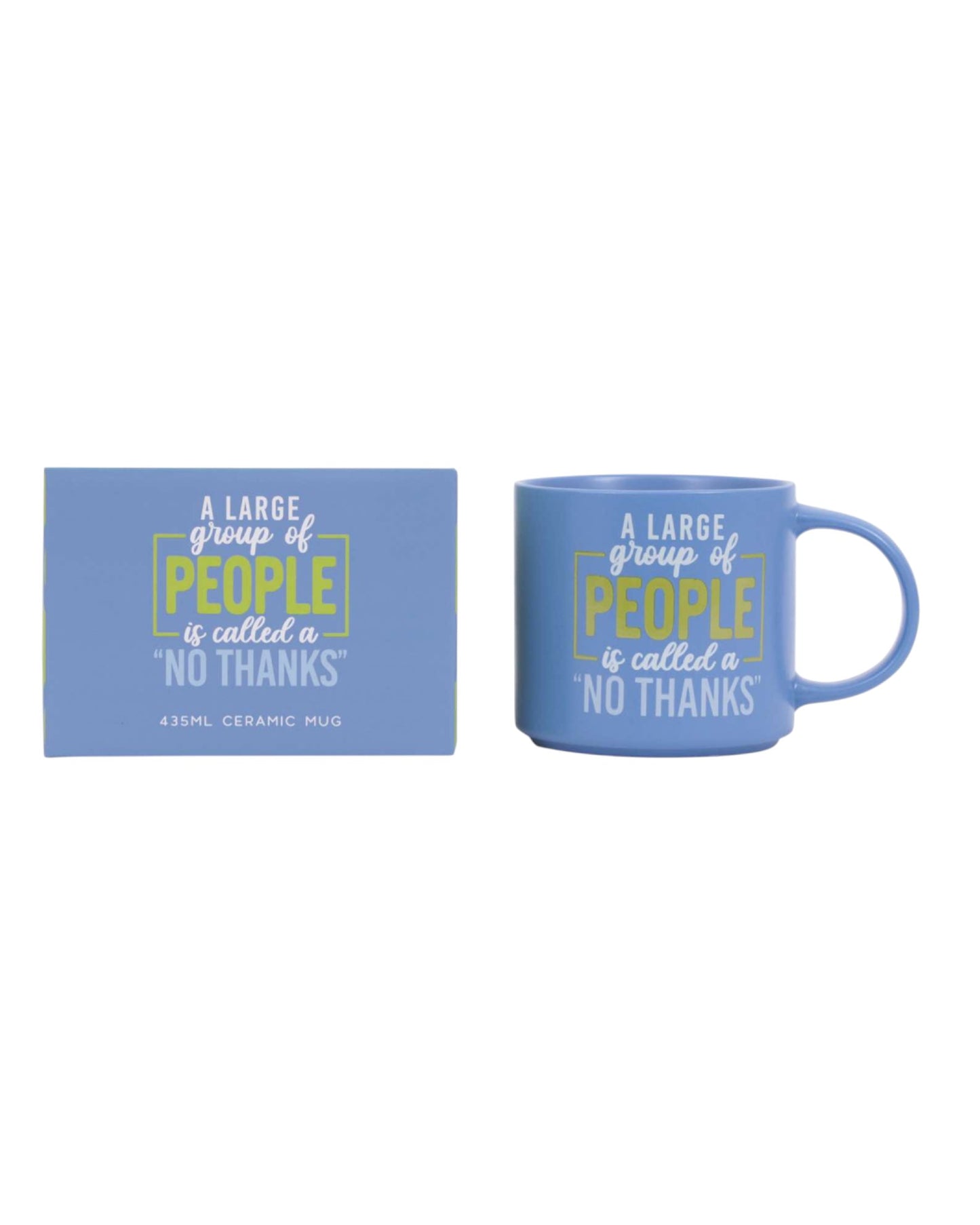 Cheeky Drink Mug - No Thanks