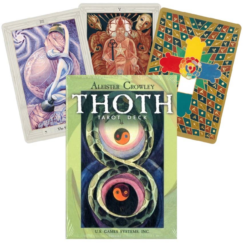 Crowley Thoth Large Tarot Cards Us Games Systems