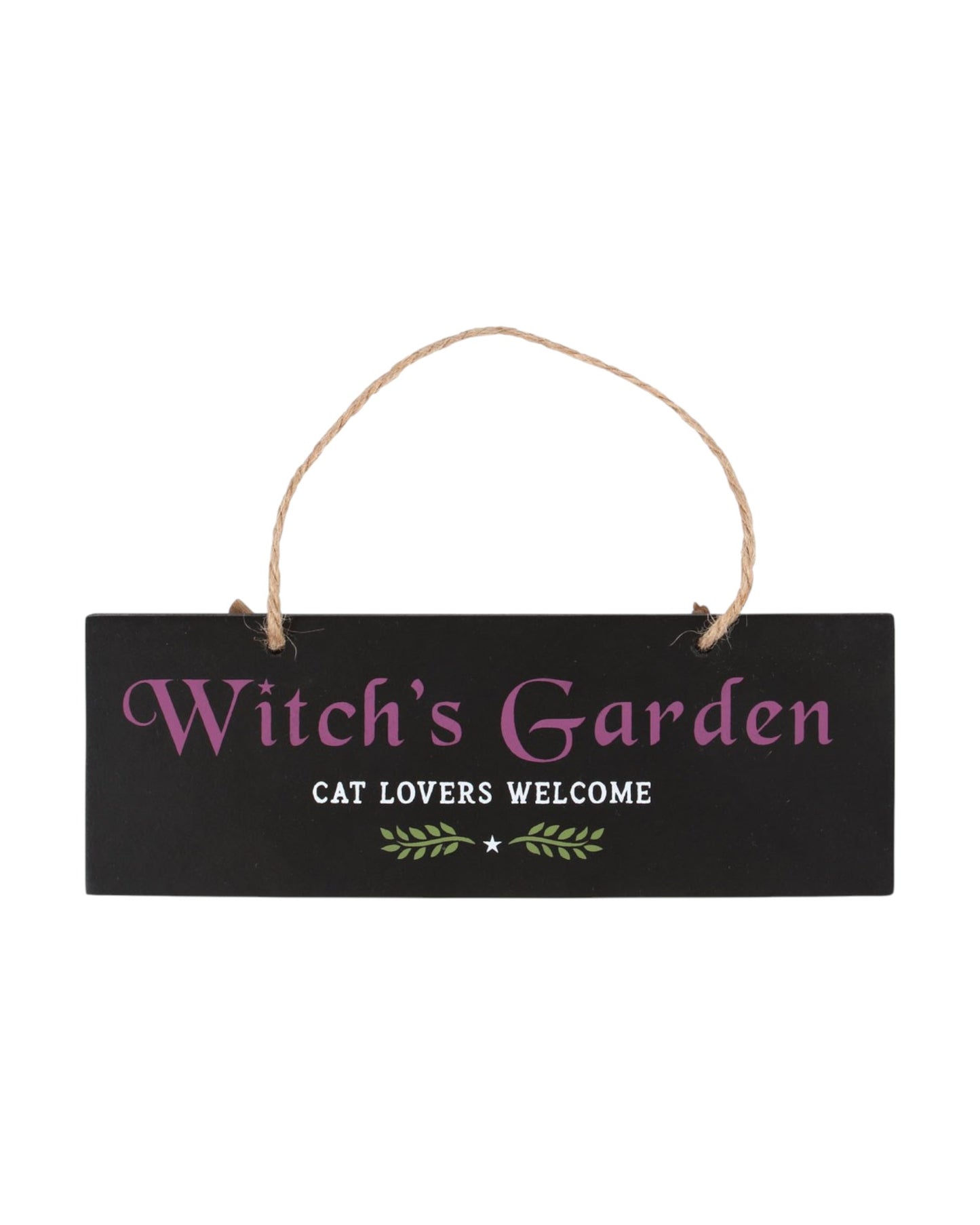 Witch's Garden Hanging Sign NEW!