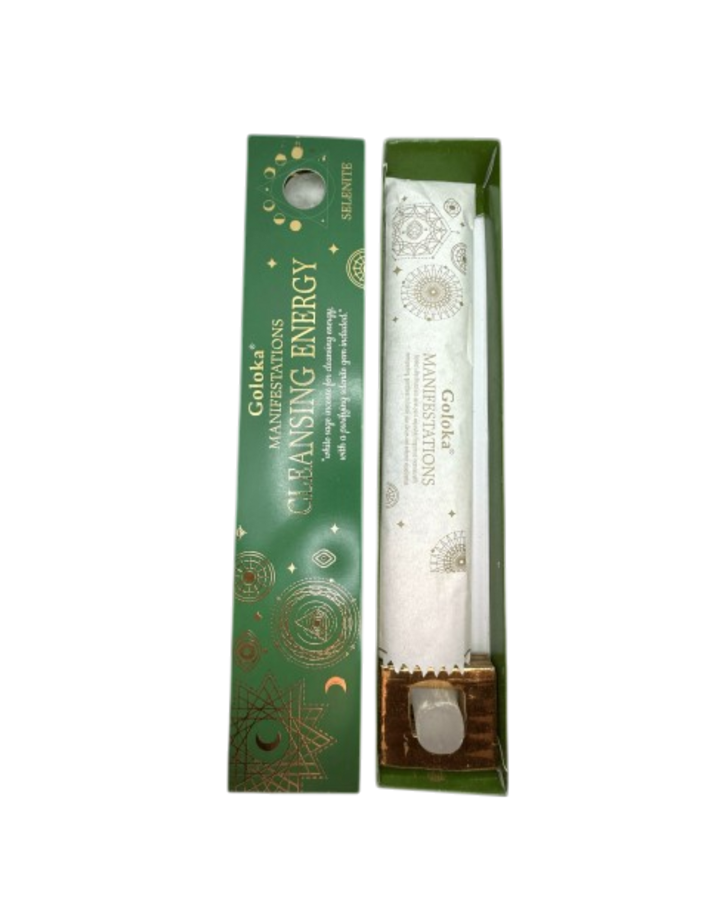 Cleansing Energy- White Sage with Selenite