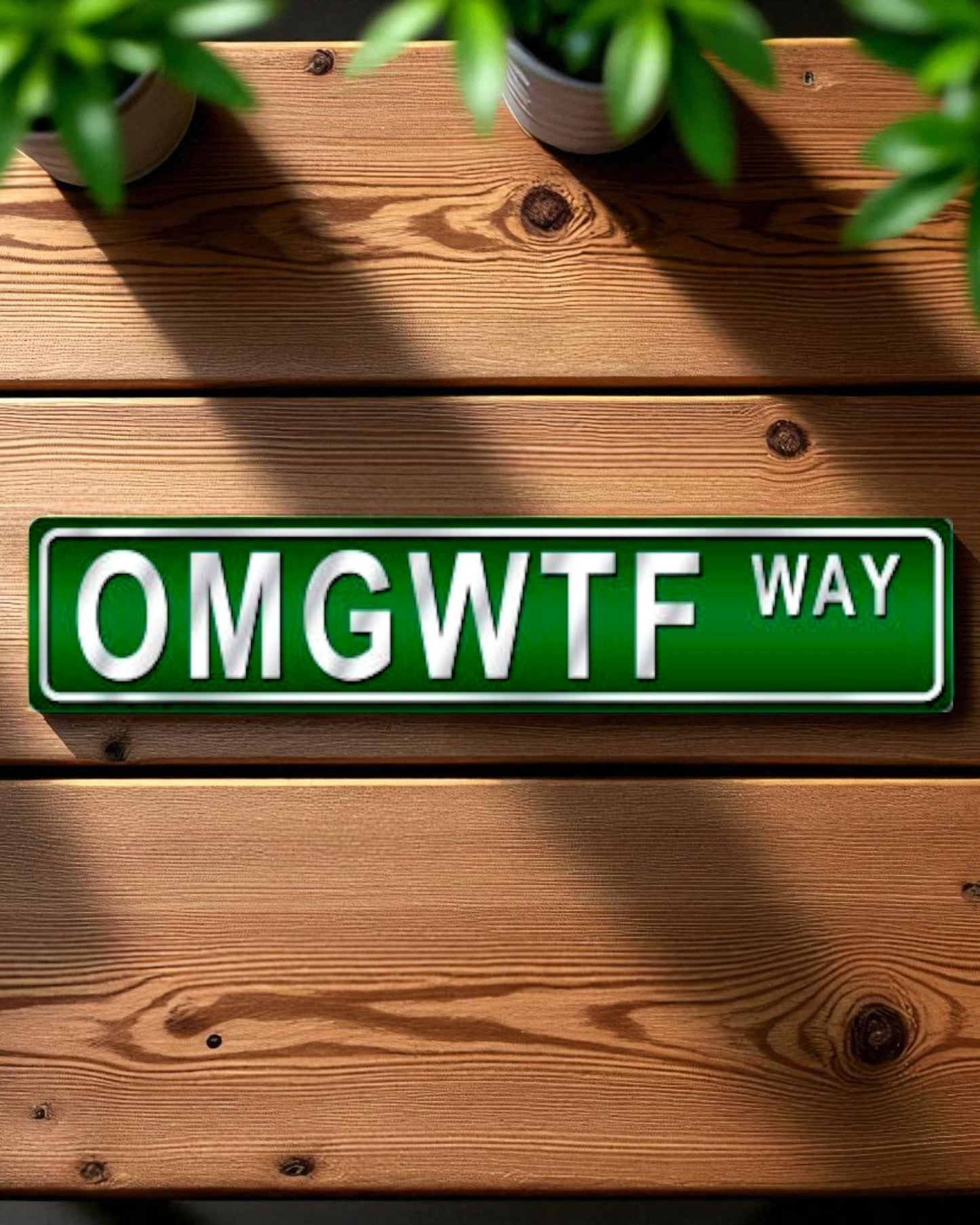 OMGWTF Street Sign