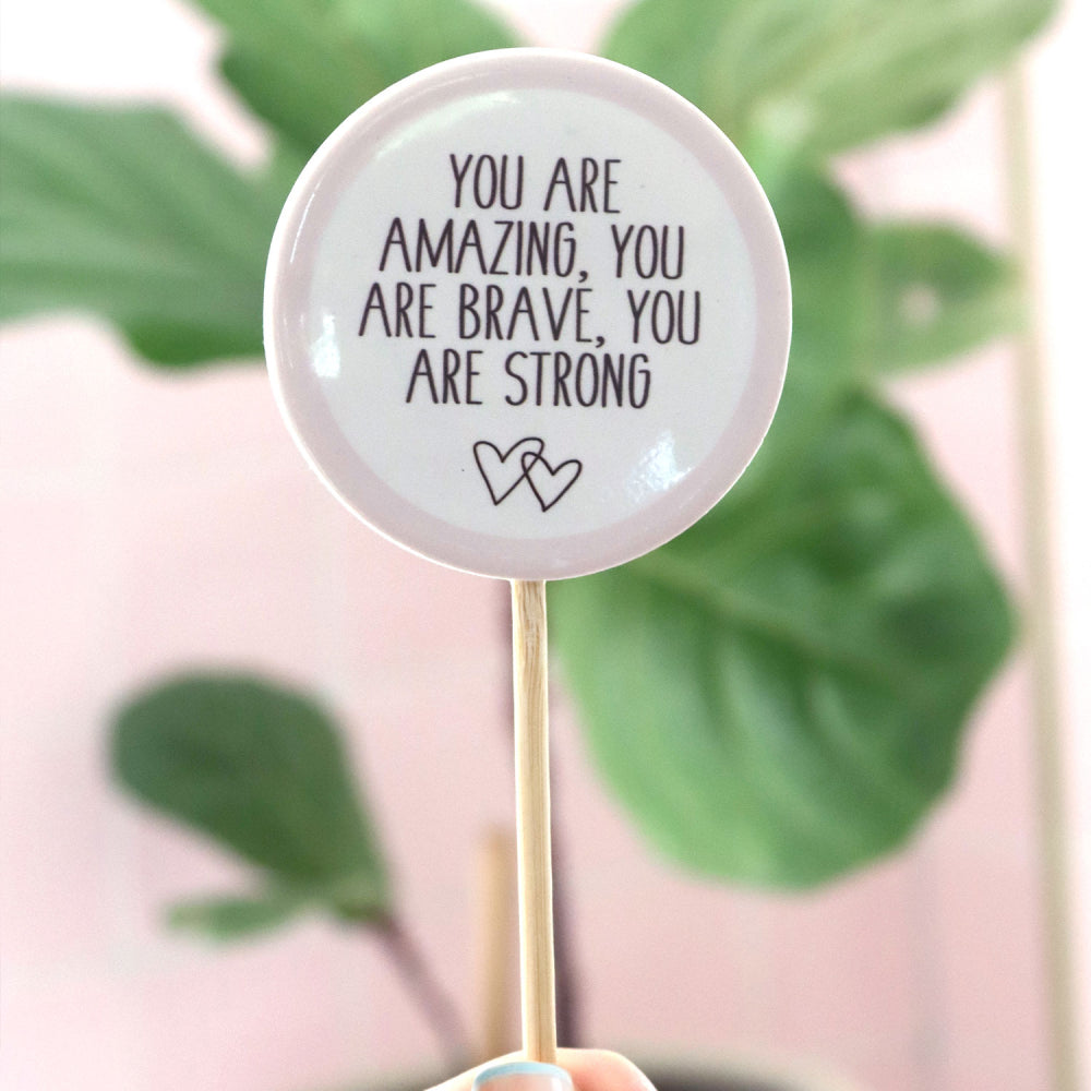 Home Grown Strong Plant Message