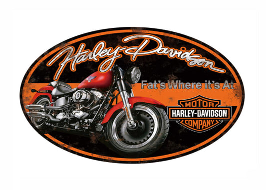 Harley Davidson Oval Sign