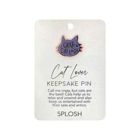 Cat Lover Keepsake Pin