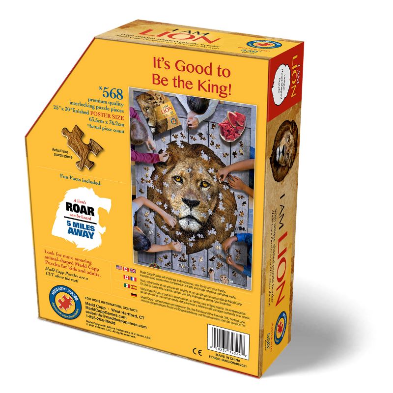 MaDD CaPP I AM LION Puzzle 550