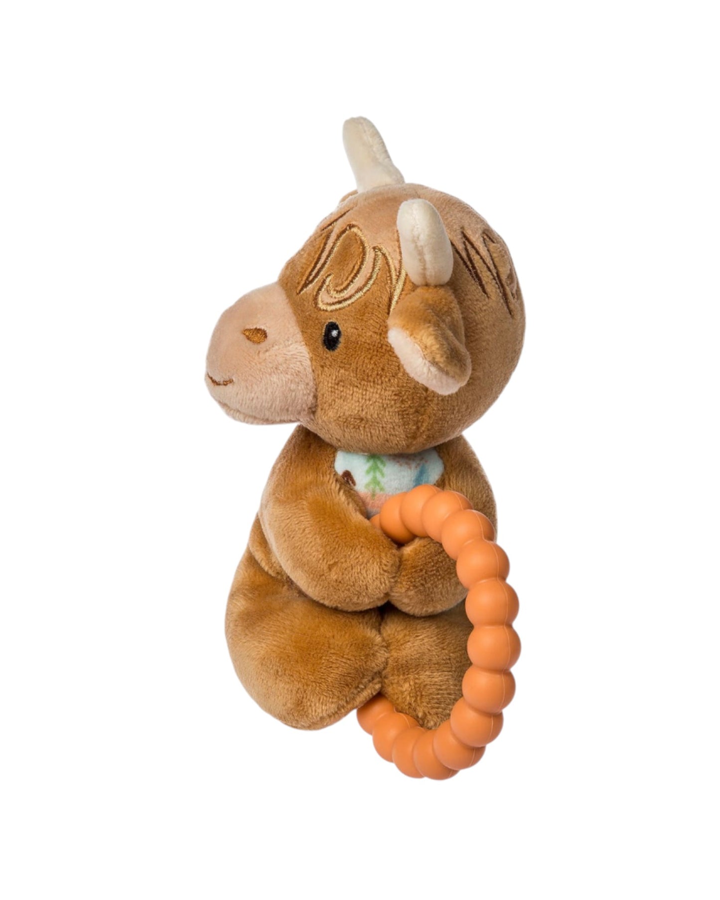 Mary Meyer Hetty Highland Cow Teether Rattle